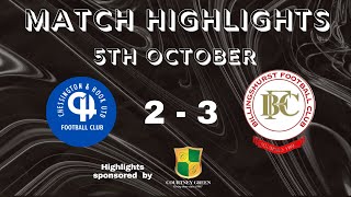 Match Highlights  SCFL  Chessington amp Hook vs Billingshurst  051024 [upl. by Bushore]