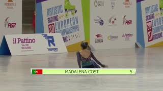 Madalena costa portugal sp cadete internacional european championship Riccione 2021 [upl. by Idnis]