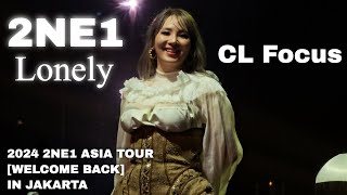 4K 60P 2NE1 Lonely CL Fancam CL 직캠  WELCOME BACK in Jakarta Day 2 241123 [upl. by Rednirah]