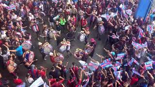 Previa San Lorenzo 1  Sarmiento 0  Copa de la Liga  En el barrio de Boedo hay carnaval [upl. by Drusus]