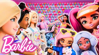 ¡Maratón de moda con Barbie  Barbie en Español [upl. by Elohc]