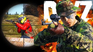 Sniping Bandits on the Most Popular New DayZ Map [upl. by Rena]