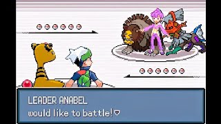 Pokemon Parallel Emerald  Salon Maiden Anabel Inverse Battle Hard Mode [upl. by Varian]