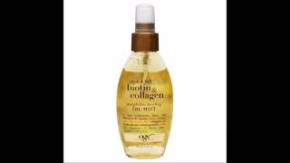 OGX Thick  Full Biotin amp Collagen Weightless Healing Oil Mist 4 fl oz [upl. by Enywad320]