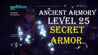 Horizon Zero Dawn Ancient Armory  Level 25  Side Quests [upl. by Ahsiken371]