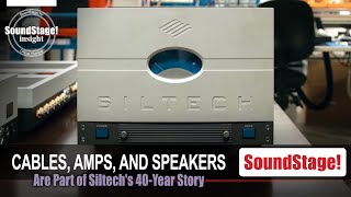 Beyond Cables  Bespoke Amplifiers and Speakers Are Also Part of Siltechs 40Year Story June 2023 [upl. by Adaj]