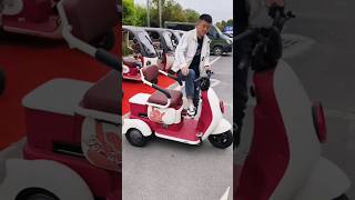 3 wheeler scooter automobile electricscooter 3wheelscooter viralvideo trending viral shorts [upl. by Enileve]