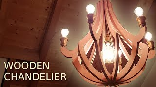 Making a Wooden Chandelier [upl. by Jahncke]