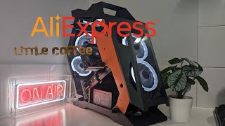 Aliexpress quotLittle coffeequot  Gaming PC build [upl. by Pancho]