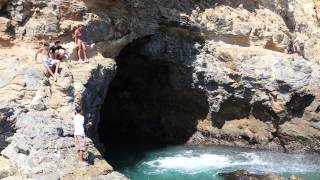 Inspiration Point Cliff Jumping Abalone Cove Palos Verdes [upl. by Esital673]