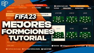 Mejor SET de TACTICAS y FORMACIONES para FIFA 23 ✅ TUTORIAL [upl. by Jamin]