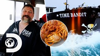 Johnathan Hillstrand Ends His Season With 1000000 Worth Of Crab  Deadliest Catch [upl. by Toffey625]