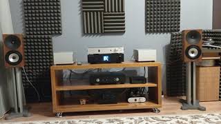 Amphion Argon 3  Audiolab 8300MB  Cambridge 851N [upl. by Ahtan]