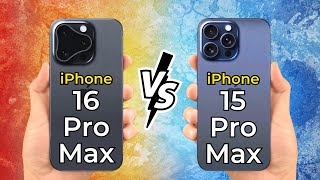 iPhone 16 Pro Max vs iPhone 15 Pro Max 🔥 Full Specs Comparison [upl. by Sanbo710]