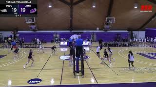 Volleyball Amherst vs Middlebury Highlights 11124 [upl. by Werdna]