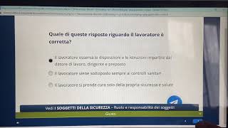 Quiz modulo 8 Alternanza scuola lavoro [upl. by Tterej]