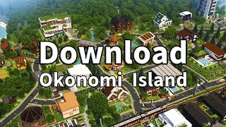 おしゃクラ！Part132 おこのみ島をダウンロードできます！ Minecraft  You Can Download Okonomi Island OSHACRA [upl. by Aihset]