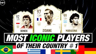 MOST ICONIC PLAYERS OF THEIR COUNTRY 1  ft France Poland Sweden Brazil [upl. by Aikemaj]