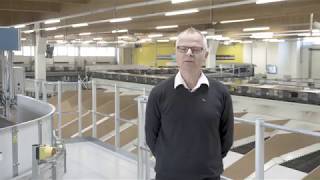 High Capacity TiltTray Sorting with the New BG Sorter at Austrian Post [upl. by Mandych]