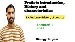 Protists introduction Evolutionary history and characteristics Lecture1 CH 7 in Urdu Hindi [upl. by Udela]