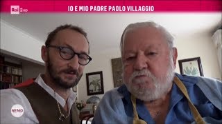 Io e mio padre Paolo Villaggio  Nemo  Nessuno Escluso 02032017 [upl. by Lati]