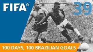 100 Great Brazilian Goals 39 Pele Sweden 1958 [upl. by Malet]