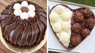 Perfect Chocolate Cake Decorating For ValentineS Day  So Tasty Chocolate Cake Ideas  Top Yummy [upl. by Aenad]