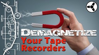 Demagnetize your cassettetape recorders for optimal sound [upl. by Yendyc905]