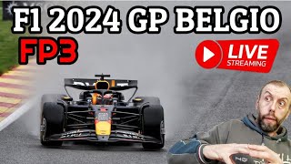 🔴 F1 2024 GP BELGIO 🇧🇪 FP3 LIVE REACTION BY SUPERCORRIS shorts [upl. by Davidde588]