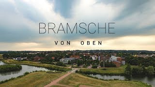 Bramsche von Oben  Drohnenaufnahmen Sommer 2017 4K [upl. by Tacklind]