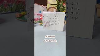 Diy cute calendarArchana Ravi shortsfeed craft diy calendar [upl. by Sajet2]