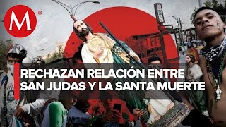 Iglesia católica rechaza sincretismo entre San Judas Tadeo y la Santa Muerte [upl. by Robbert276]