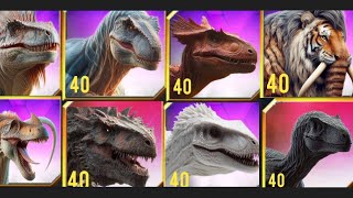 Best New Exotic Dinosaurs And Hybrids Coming Soon to Jurassic World The Game New Dinosaurs Concepts [upl. by Koval]