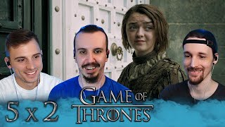 Game Of Thrones 5x2 Reaction quotThe House of Black and Whitequot [upl. by Rollecnahc]