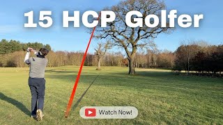 15 HCP Golfer  Every Shot from the Sandburnhall Golf YORK [upl. by Ydnolem377]