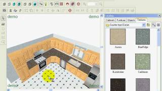 Creating Kitchen Layouts with Pro100 [upl. by Butterfield]