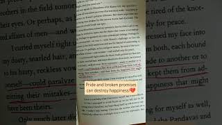 Pride is doubleedged sword historicalfiction india thoughts realisation booktube shorts yt [upl. by Adel]