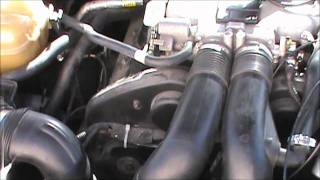 How To Change The Belt on A 1997 Cadillac catera 30 [upl. by Cannon]