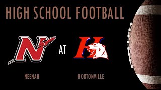 High School Football Week 8  Neenah  Hortonville  101119 [upl. by Koetke173]