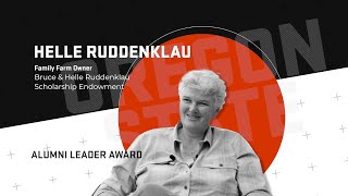 Helle Ruddenklau Distinguished Alumni Leader Award [upl. by Kersten120]