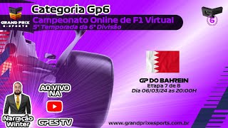 F1 2023 GP DO BAHREIN  CAT GP6 ROUND 7 T5  PLAYSTATION f1 f12023 f1virtual [upl. by Eibbor]