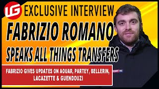 FABRIZIO ROMANO INTERVIEW [upl. by Anitel]