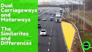 DIFFERENCES amp Similarities Between Dual Carriageways and Motorways 2021 [upl. by Aitahs]