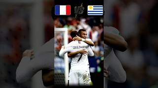 France vs Uruguay  World Cup 2018 🔥😍 shorts [upl. by Ahsienar28]