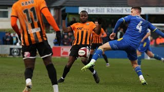 Match Highlights  Radcliffe FC 12 Barnet FC  Isuzu FA Trophy Fourth Round [upl. by Simara654]