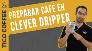 CLEVER DRIPPER preparar café paso a paso [upl. by Ttennaj]