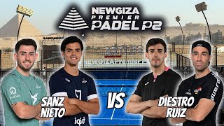 NEWGIZA Premier Padel P2  Sanz  Nieto vs Ruiz  Diestro  Hihglights [upl. by Aneehsor]