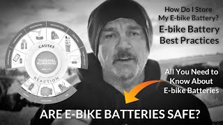 Are Ebike Batteries Safe Ebike Battery Safe Practices [upl. by Arte]