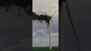 💨 Wind Turbines Fails Caught On Fire 🔥 [upl. by Hniv]