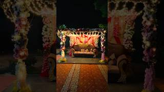 DIY Wedding Stage Ideas Create Your Dream Decordiy stagecraftviralshorts [upl. by Sapphire]